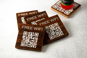 How to add QR codes to coasters